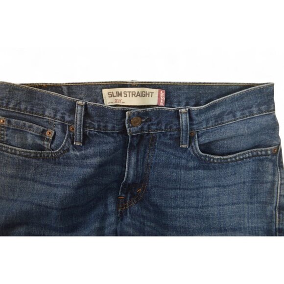 Hollister Jeans Womens 5R Low Rise Super Skinny Medium Wash Denim W27 L30 - Picture 2 of 4